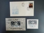 Stamps from Spain and Czechoslovakia commemorating the destruction of Guenika and Picasso's painting.