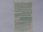 Reverse. Campaign meeting in Manchester, February 1943. Release the Anti-fascist prisoners in North Africa