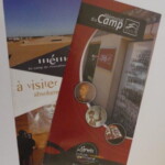 Leaflets on the French concentration camps of Argeles and Ribesaltes.