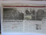 Article commemorating 80th of the bombing of Sant Felip Neri in El Periódico de Catalunya. 30 January 2018.