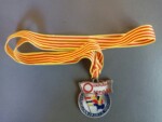 Reproduction medal for children's sports event. Catalan government, 1936-2017.